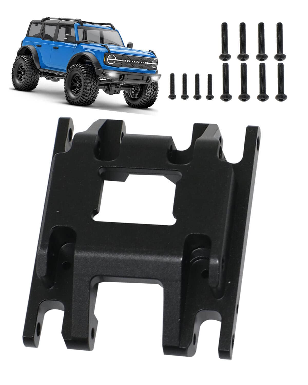 RC】ラジコン 1/18クローラー トラクサス trx4m ブロンコ パーツ