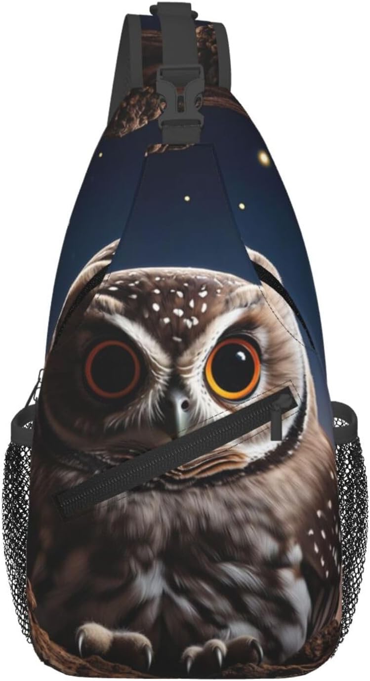 Unisex Large Capacity Crossbody Backpack