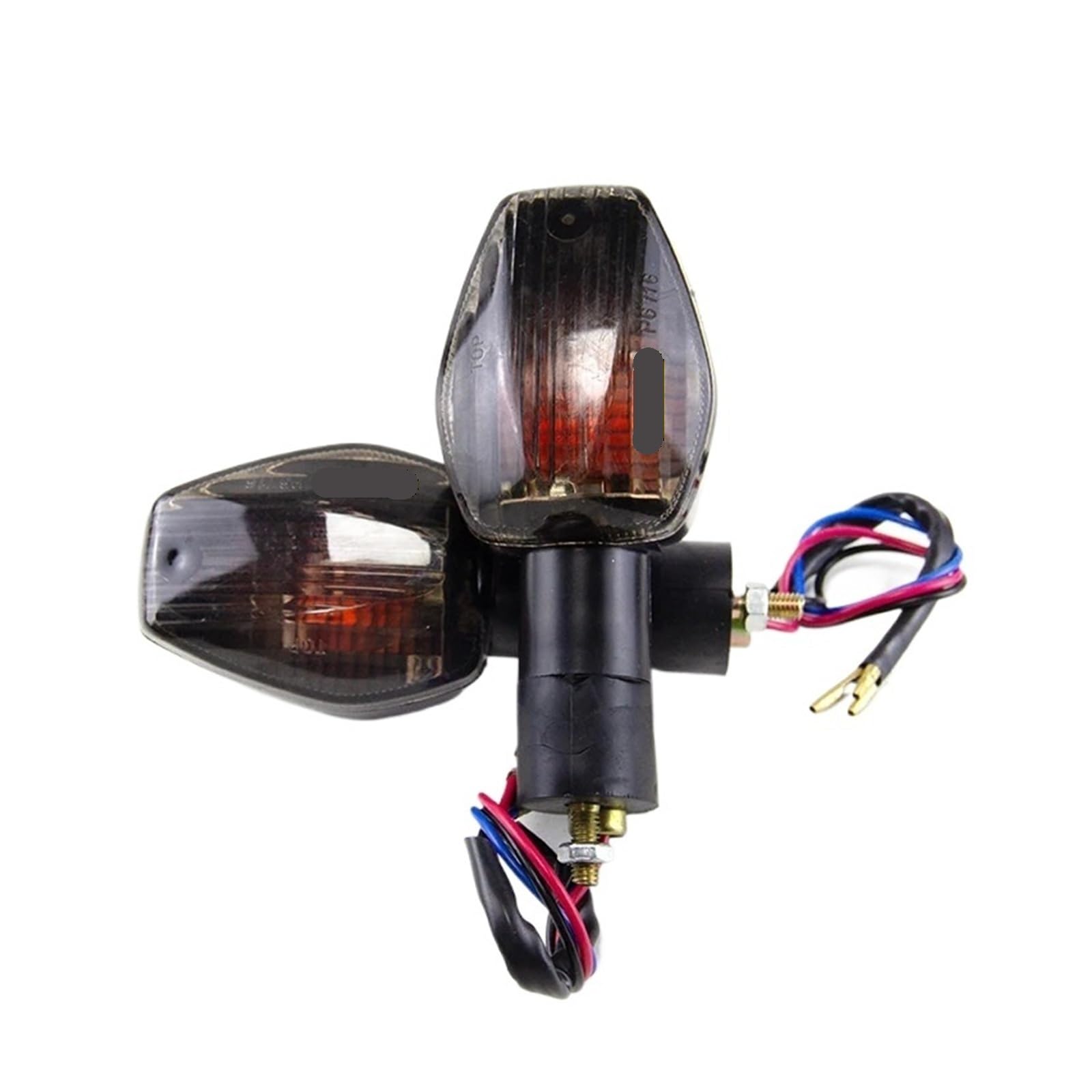 XLW-0212 Motorcycle Turn Signal Light Indicator(Smoke)