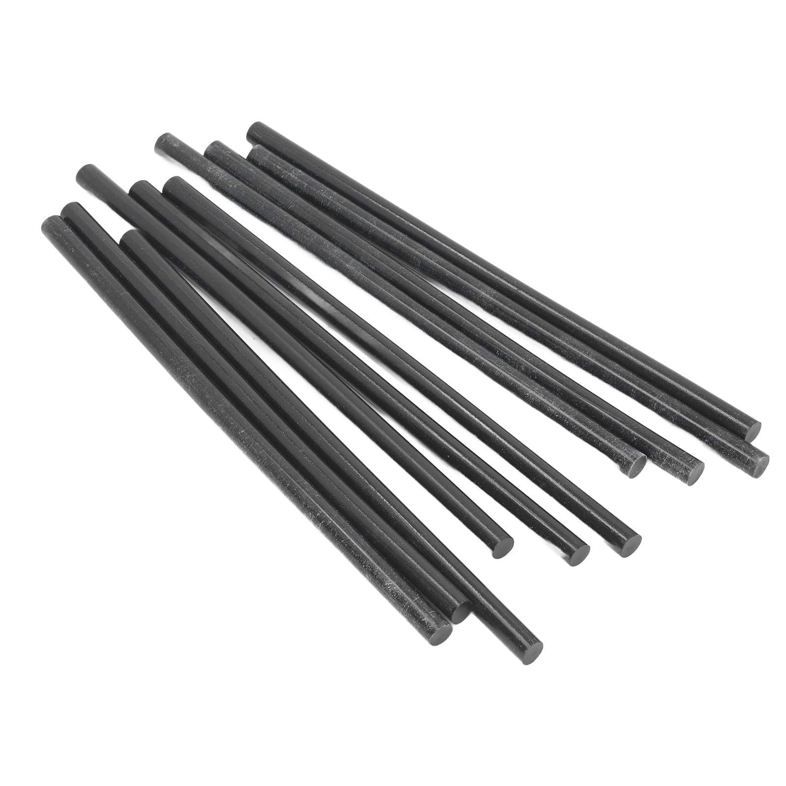 Lot de 38 bâtons de colle thermofusible à chaud en résine EVA Forte adhérence sans odeur Noir 11 x 270 mm
