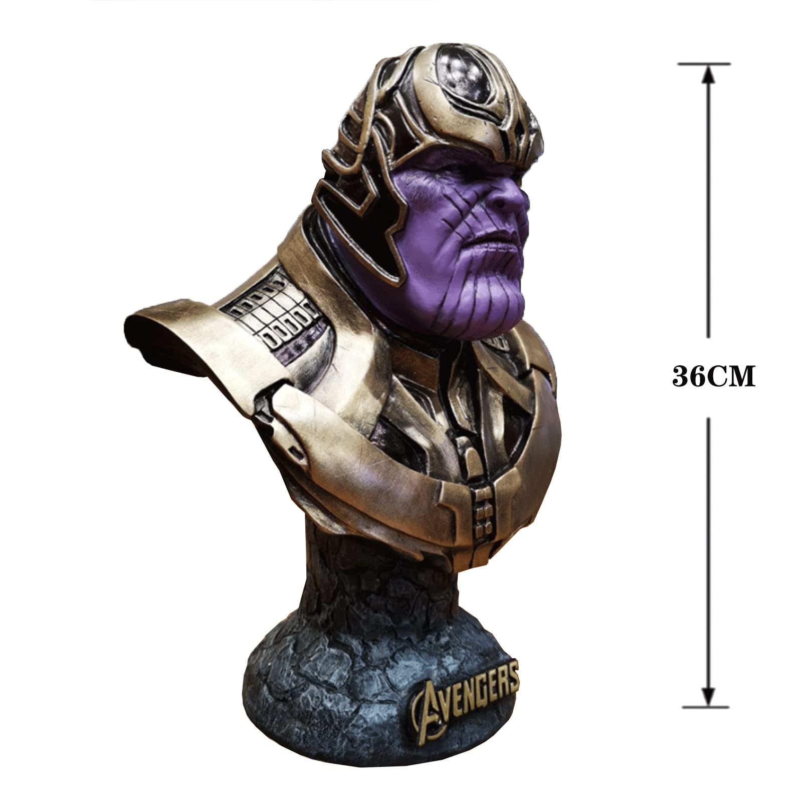 Moobeasch Statue Bust Thanos Resin Statue 1 2 Scale Avengers 