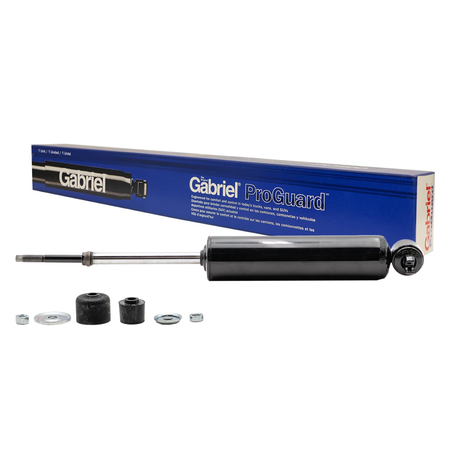 Gabriel 61544 ProGuard Front Shock Absorbers for Chevrolet & GMC C1500, C2500, C3500, Tahoe, Yukon, Suburban (1 Pack)