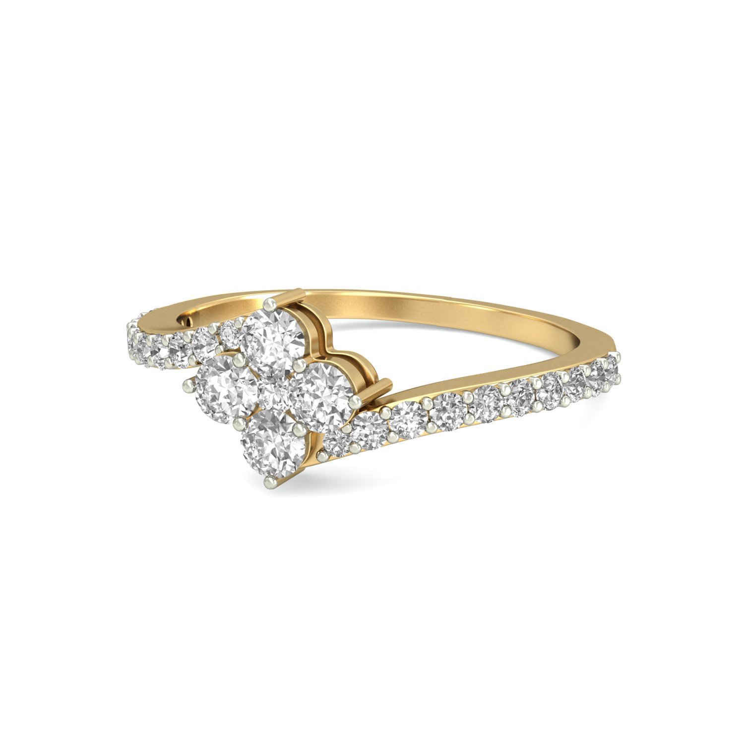Astrid 14k Yellow Gold and Diamond Ring-image-47