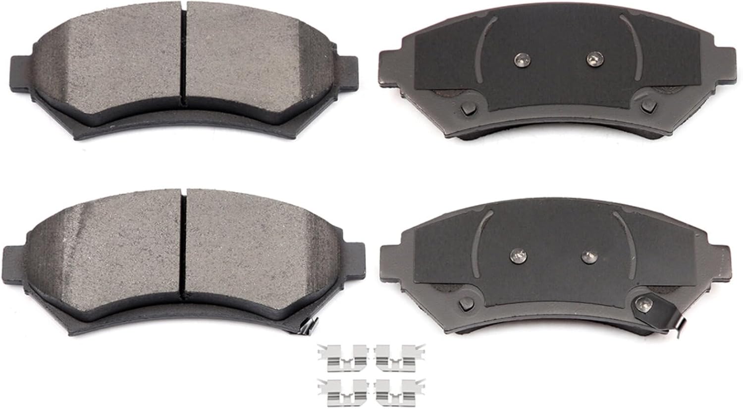 ECCPP D699-7574 Front Ceramic Disc Brake Pad Set Fit For Buick Century 1997-2005,For Buick LeSabre 2000-2005,For Buick Park Avenue 1997-2005,For Buick Regal 1997-2004,For Pontiac Trans Sport 1997-1998