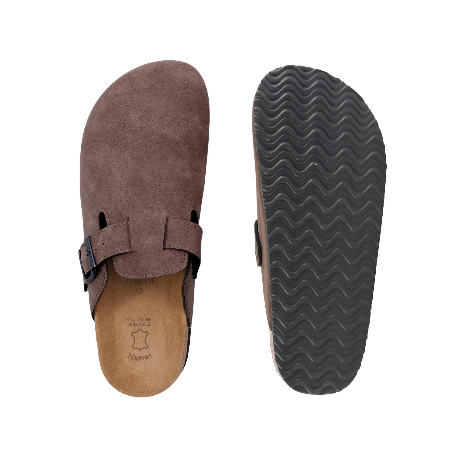 PERLETTI Chanclas Hombre Comodas Playa Piscina para Caminar - Sandalias Hombre Verano Primavera Flip Flops Ligeras - Zapatillas de Estar por Casa Hombres Chicos con Suela Antideslizante