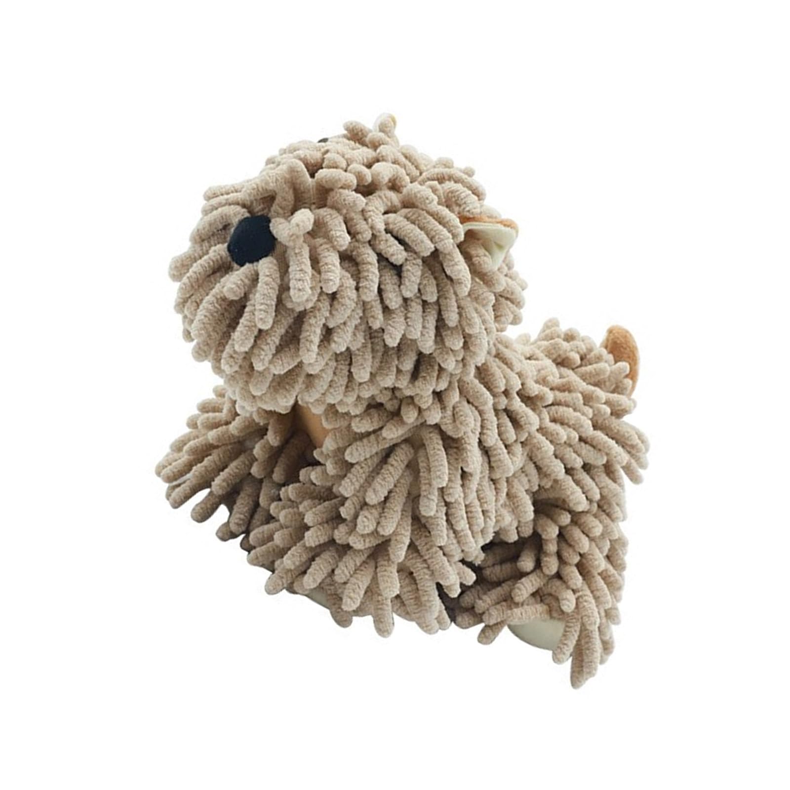 Buxuaaaa Cartoon Dog Wipe Hands Towel Dolls Absorbent Quickly Dry Sponges Wall-Mounted Bathroom Handball Soft Absorbent Handball