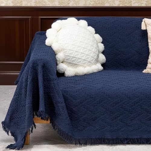 Miniatura 7 de Funda de sofá para sofá de 3 cojines, funda de sofá seccional lavable, fundas de sofá de jacquard geométrico para futón, protector para perro,