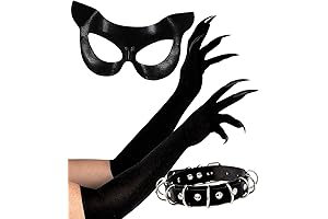 Black Cat Mask Costume Accessories Cat Woman Costume Adult