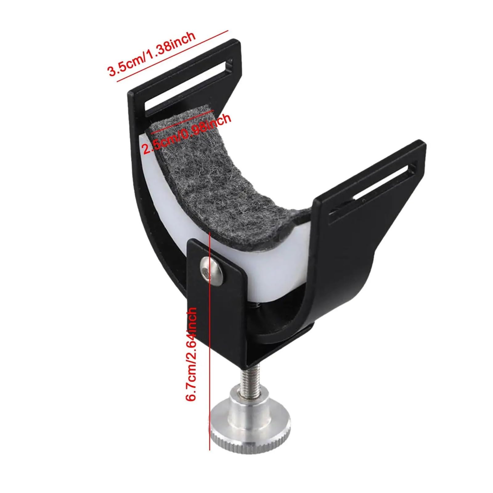 Verstellbare Fußstütze For Mehrere Instrumente, Bequem For Gitarren | Ergonomisches Design der Wiege, 3-fach höhenverstellbar, rutschfeste Stabilität for langes Üben