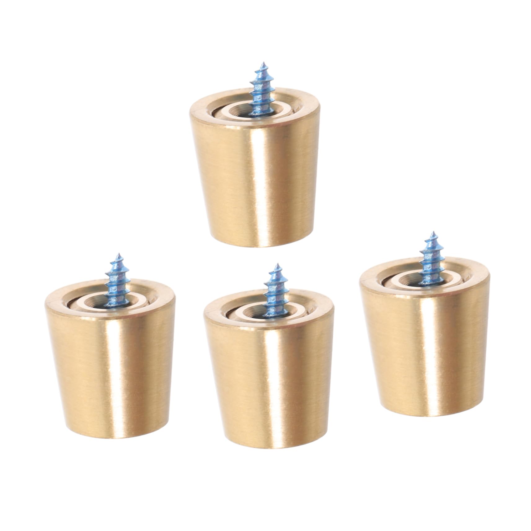 Operitacx Table Lamp Stand Risers 4pcs Metal Lamp Base Pads Easy to Install for Home Office Decor