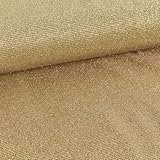 Jersey Lurex Glamour Uni dorado 1,40 m de ancho