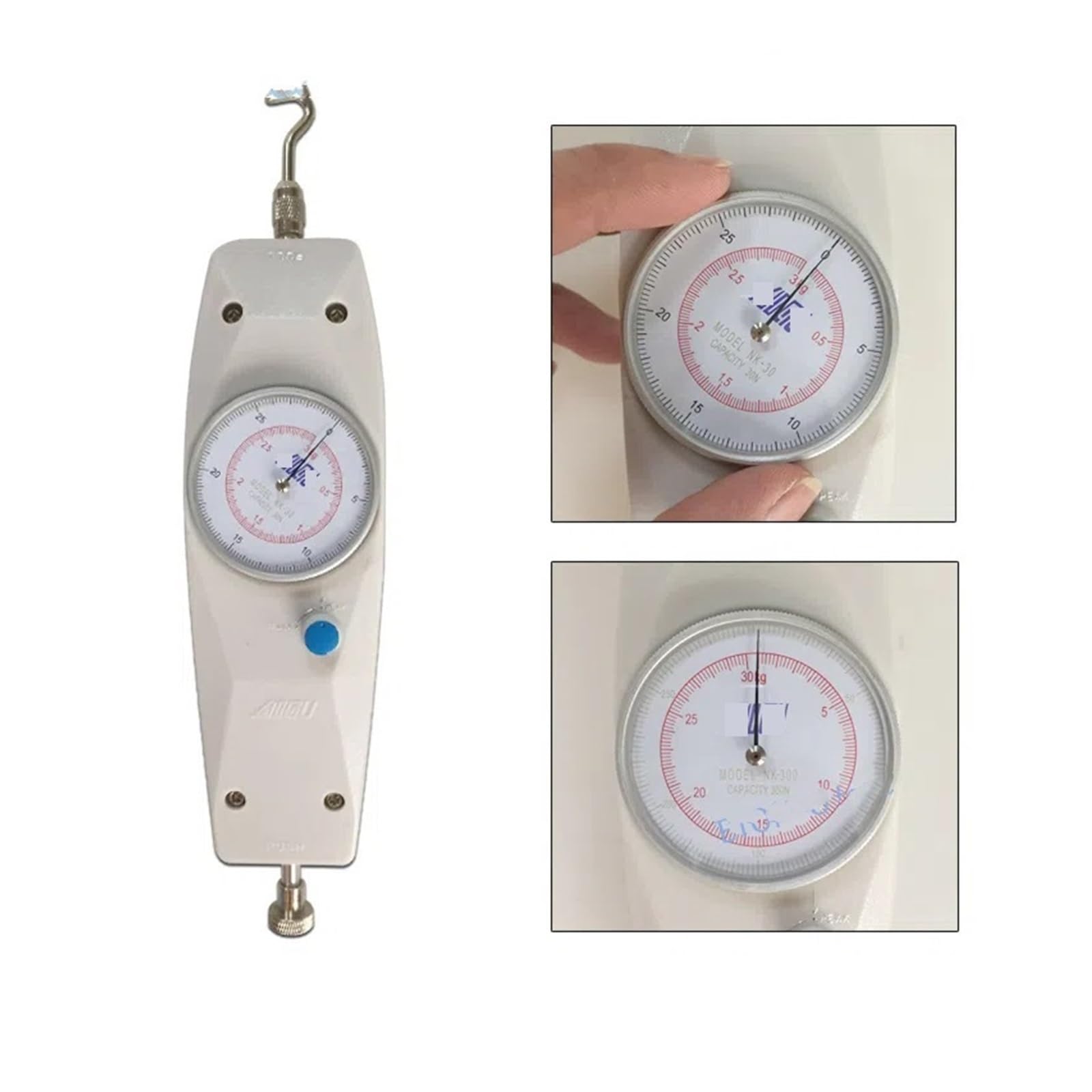 Dynamomètre, NK-20 NK-30 NK-50 NK-100 NK-300 NK-500 dynamomètre analogique Anglog Push Pull cadran jauge mesure Force jauge testeur mètre