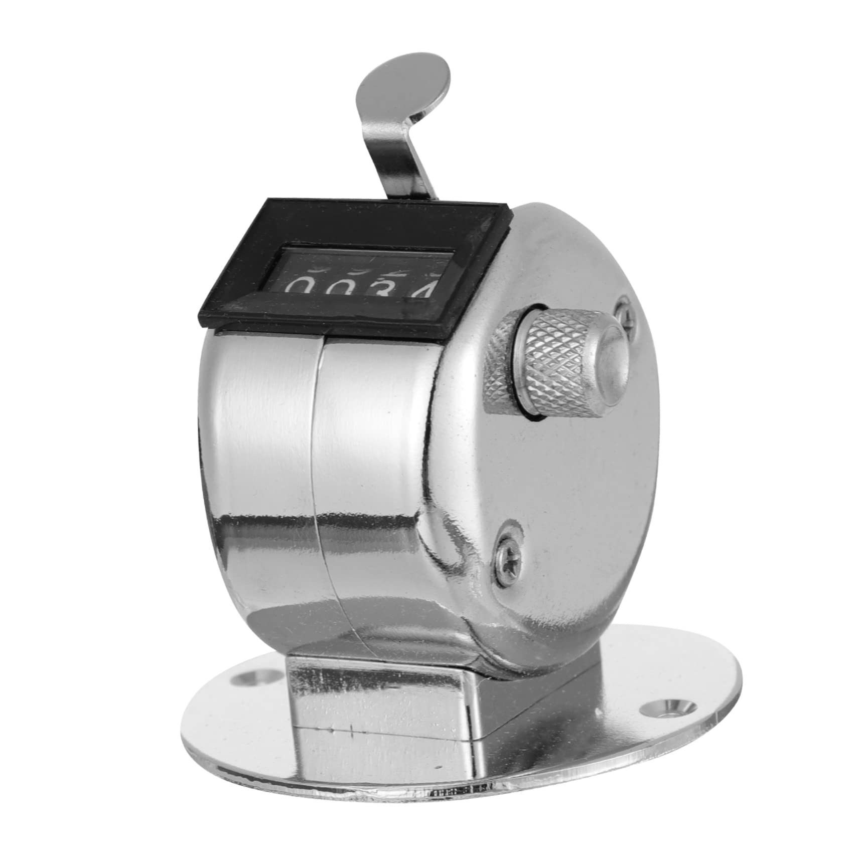 KICHOUSE Material Manual Counter 4- Tally Clicker Mechanical Number Counter Metal Tally Tool Easy to Use