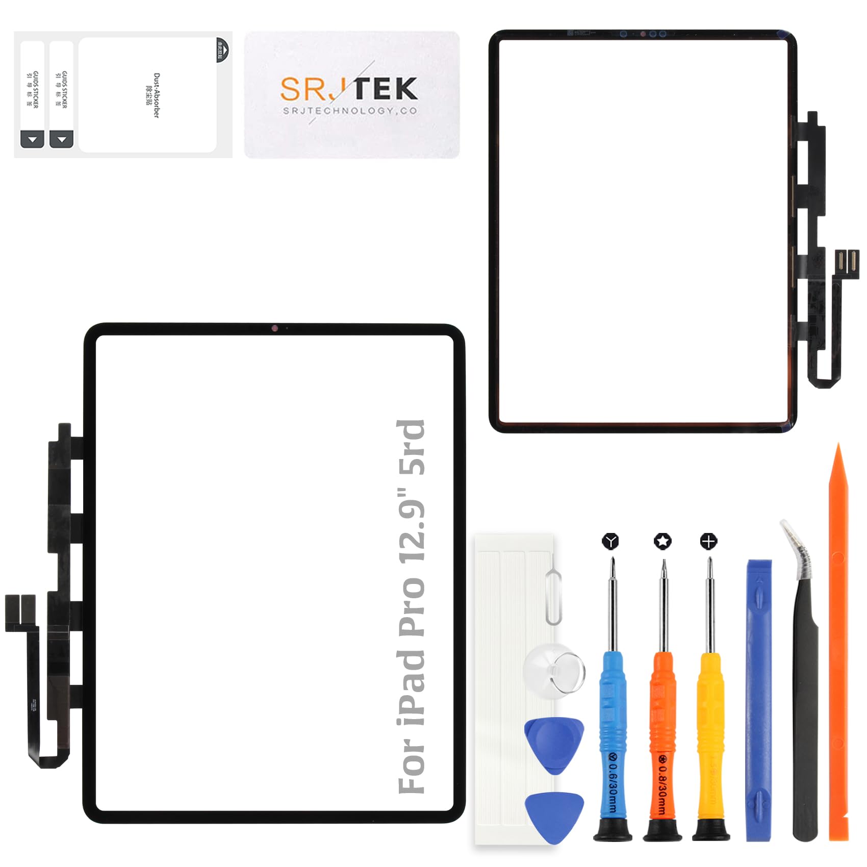 Amazon.co.jp: SRJTEK For iPad Pro 5th 2021 12.9インチ タッチ