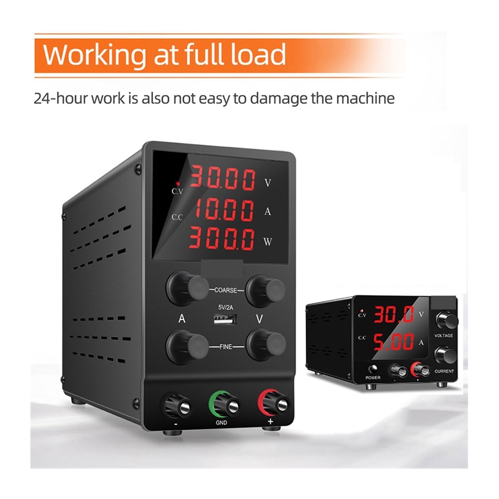 Fuente de alimentación variable, Unidad De Fuente Alimentación Banco Laboratorio CC, Ajustable, For Pc, 30V, 10A, 60V, 120V, 20A, 200V, 400V((SPS-E305)30V 5A)