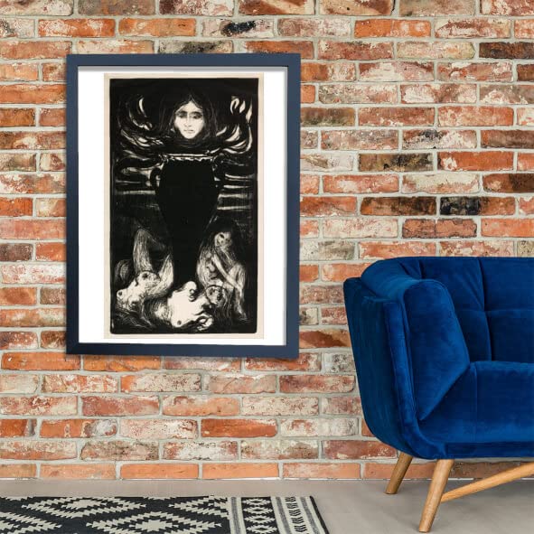 The Urn Edvard Munch | Grand poster mat pour une decoration murale unique