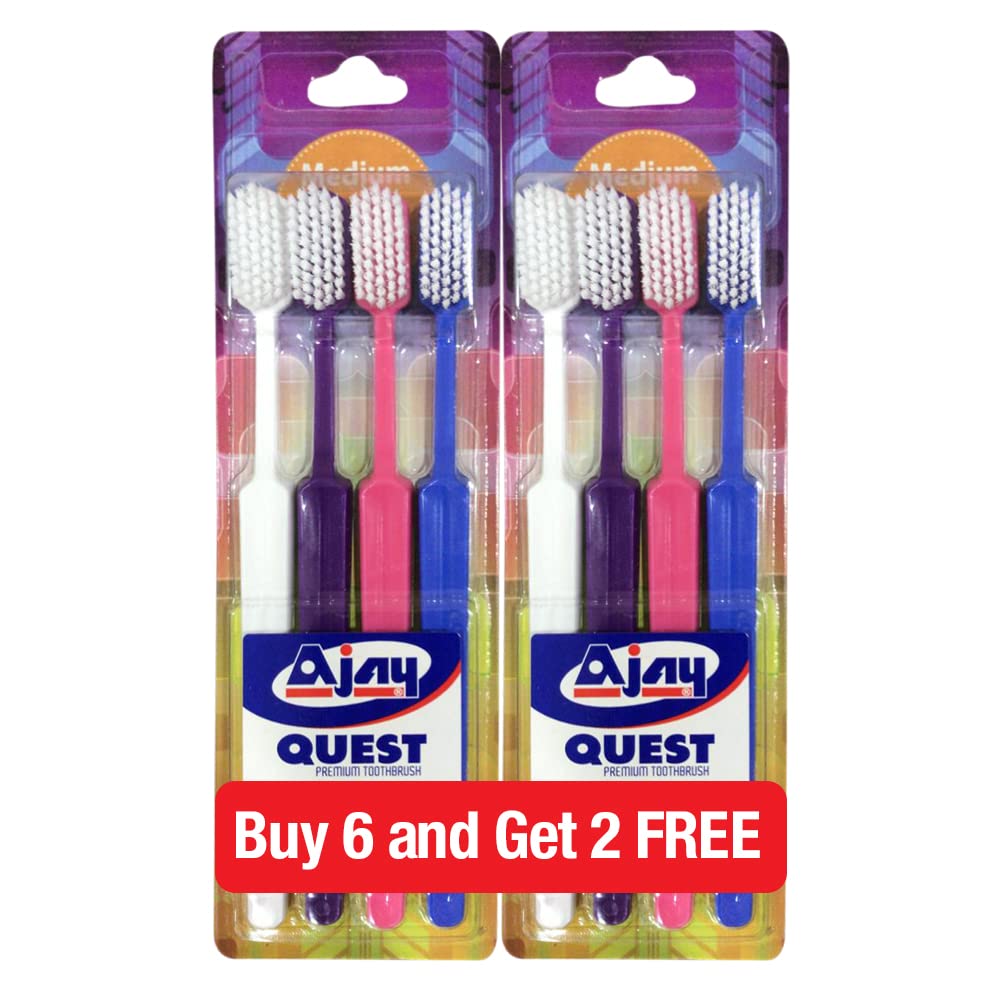 See full amazon price history chart for Ajay Quest Offer Pack Of 8 Pcs (Medium, Manual, Adult, Multi-Coloured) Ajay Quest Offer Pack Of 8 Pcs (Medium, Manual, Adult, Multi-Coloured) (B0B76W65J6) Amazon Price History, Amazon Price Tracker
