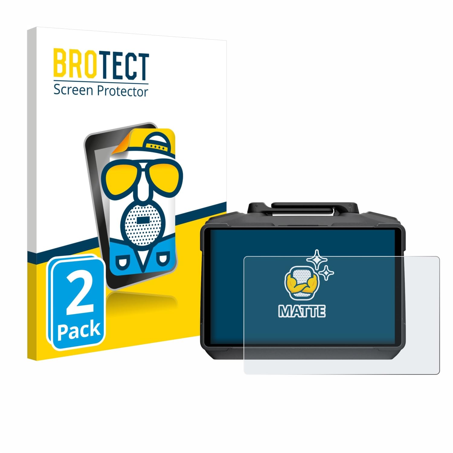 BROTECT Mattschutzfolie Für DJI RC Pro 2 - Entspiegelt & Kratzfest!