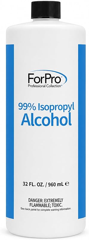 ForPro 99% Isopropyl Alcohol (IPA), 32 Fl Oz (960ml) – Pure & Unadulterated Concentrated Alcohol