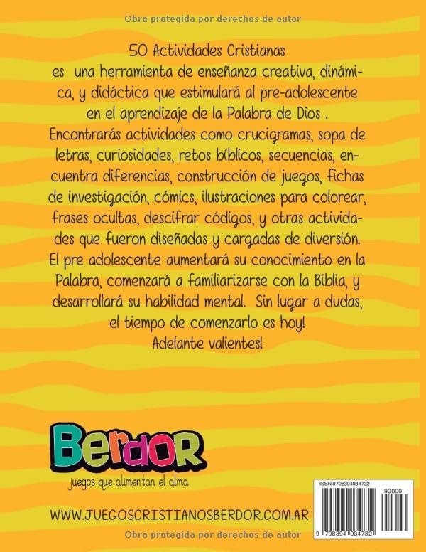 Miniatura 2 de 50 Actividades Cristianas para niños y preadolescentes. Libro de actividades para niños cristianos de 7 a 12 años Encuentra actividades dinamicas