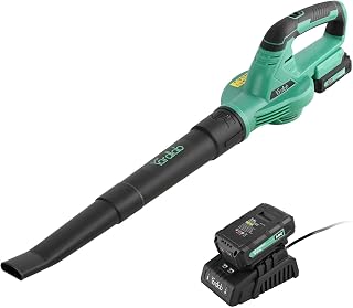 20V Cordless Leaf Blower, Electric Leaf Blower with 2.0Ah Battery and Charger for Lawn Care Leaf/Dust Blowing- Yardlab