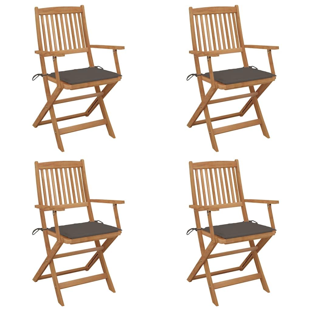 Chaises de jardin pliantes lot de 4 compactes pour petits espaces