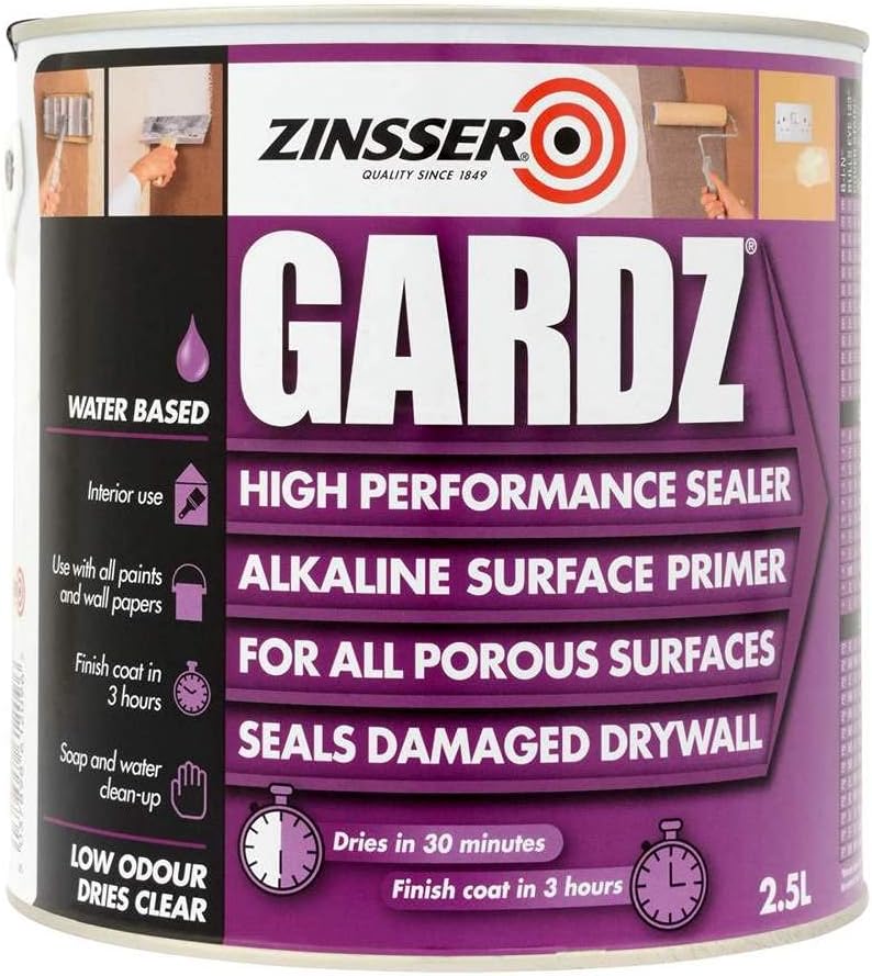 Gardz High Performance Sealer Water-Base 2.5 Litre