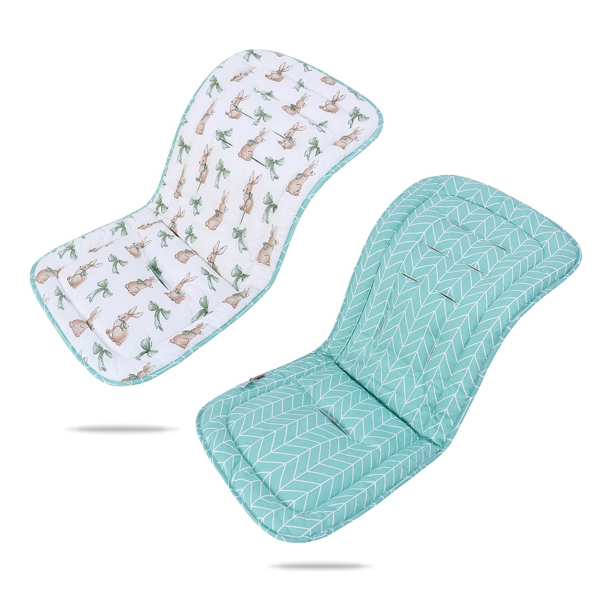 Verve Jelly Baby Stroller Liner, Breathable Pushchair Seat Mats, Infant Pram Insert Pad Universal Toddler Seat Cushion for Buggy Baby High Chair, 29.9 * 13.0 in