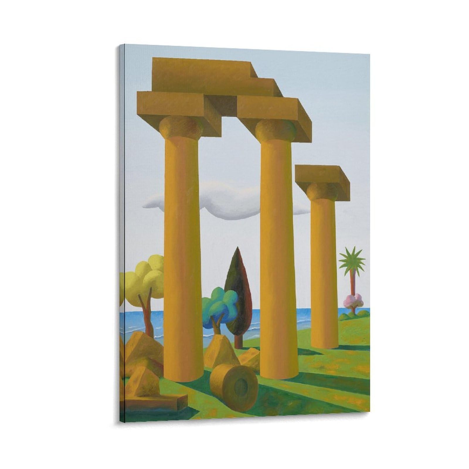 KLAGCBDF SALVO Capriccio Wall Art Poster Scroll Canvas Painting Picture Living Room Decor Home 24x36inch(60x90cm)