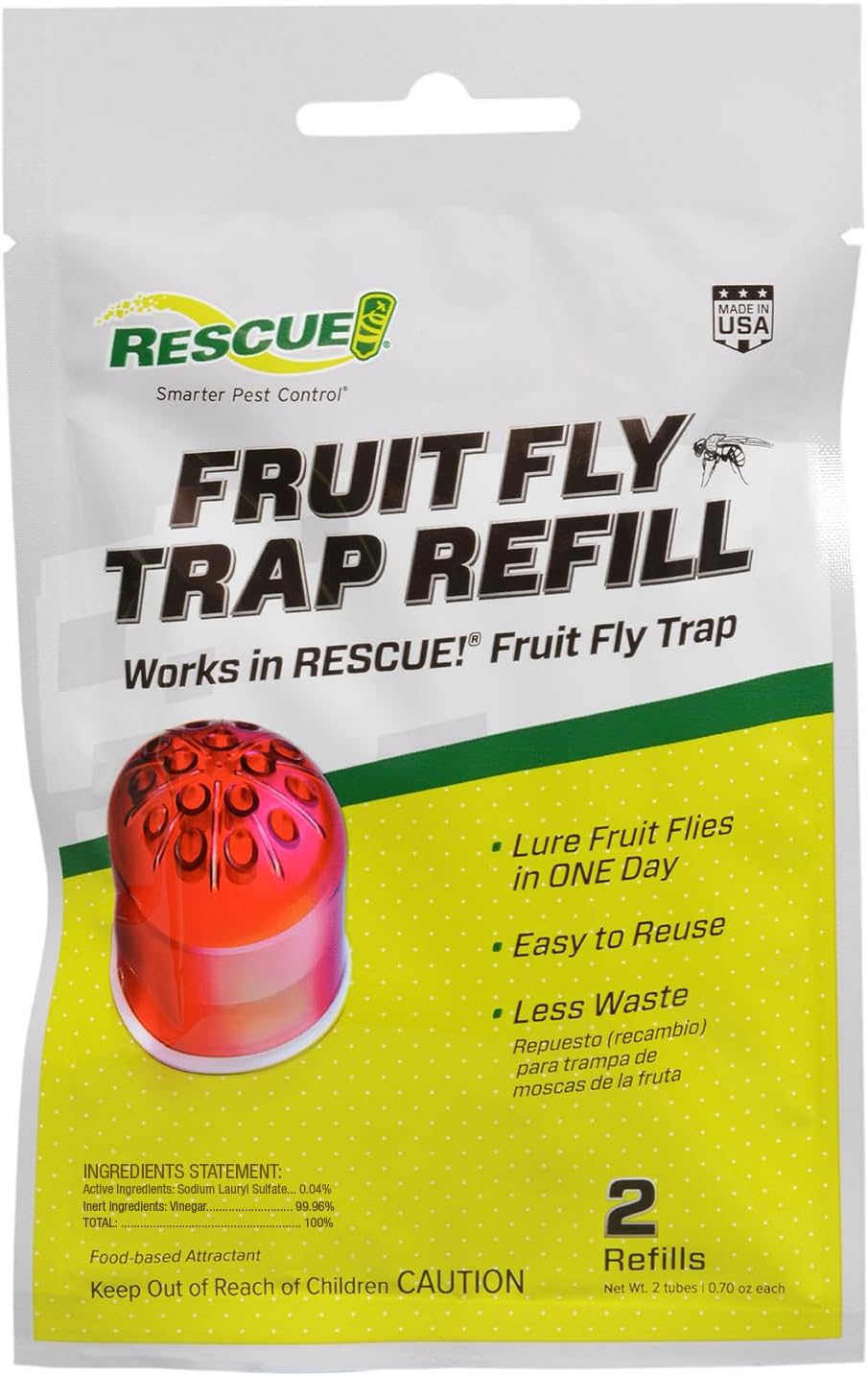 Rescue Fruit Fly Trap Refill