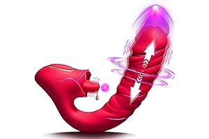 Tongue-Tickling Clit Licker Dildo: Three-Way Ecstasy