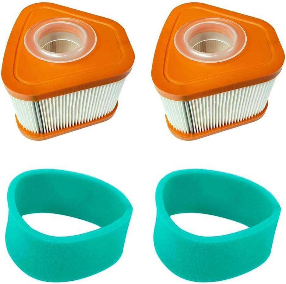 2 Pieces 595853 597265 Air Filter Fits 115P02 115P05 123P07 123P0B 123P32 125P02