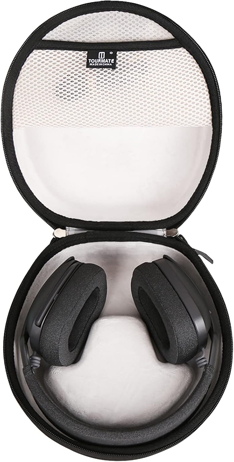 Hard Travel Case for Logitech Zone Vibe 100/125 Wireless Ear Headphones, Protective Carrying Storage Case - Tourmate(only case)