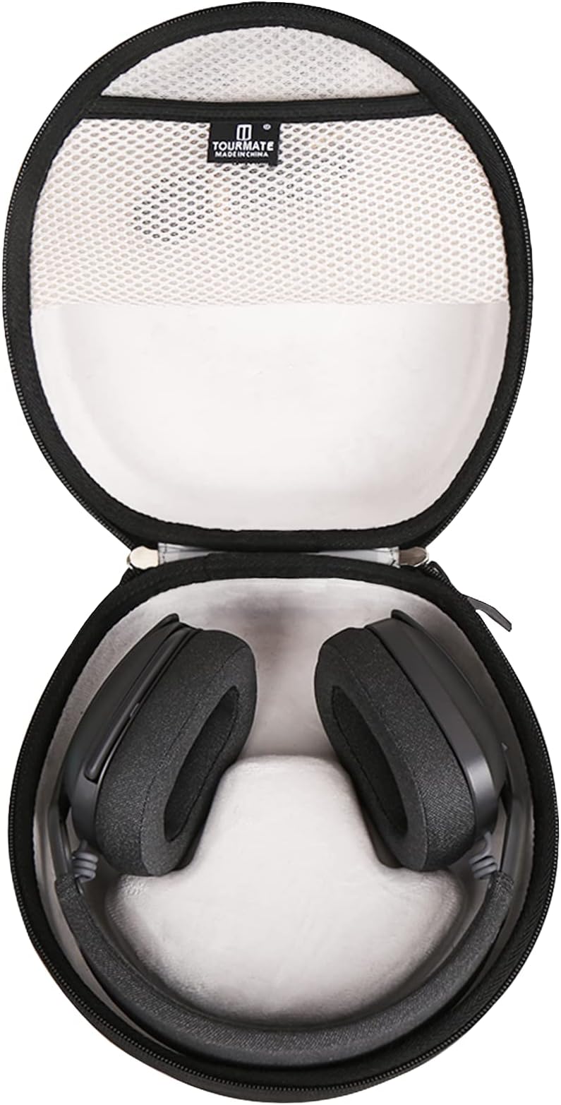 Hard Travel Case for Logitech Zone Vibe 100/125 Wireless Ear Headphones, Protective Carrying Storage Case - Tourmate（only case）