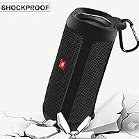Vista 3 de Funda de silicona compatible con altavoz Bluetooth portátil FLIP 5, funda de gel suave para piel, funda de goma, bolsa de transporte de viaje