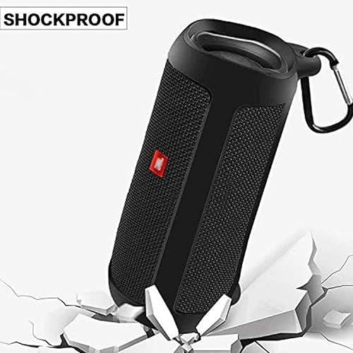 Miniatura 3 de Funda de silicona compatible con JBL FLIP 5 Altavoz Bluetooth portátil impermeable, cubierta de piel suave de gel, funda de goma impermeable, bolsa