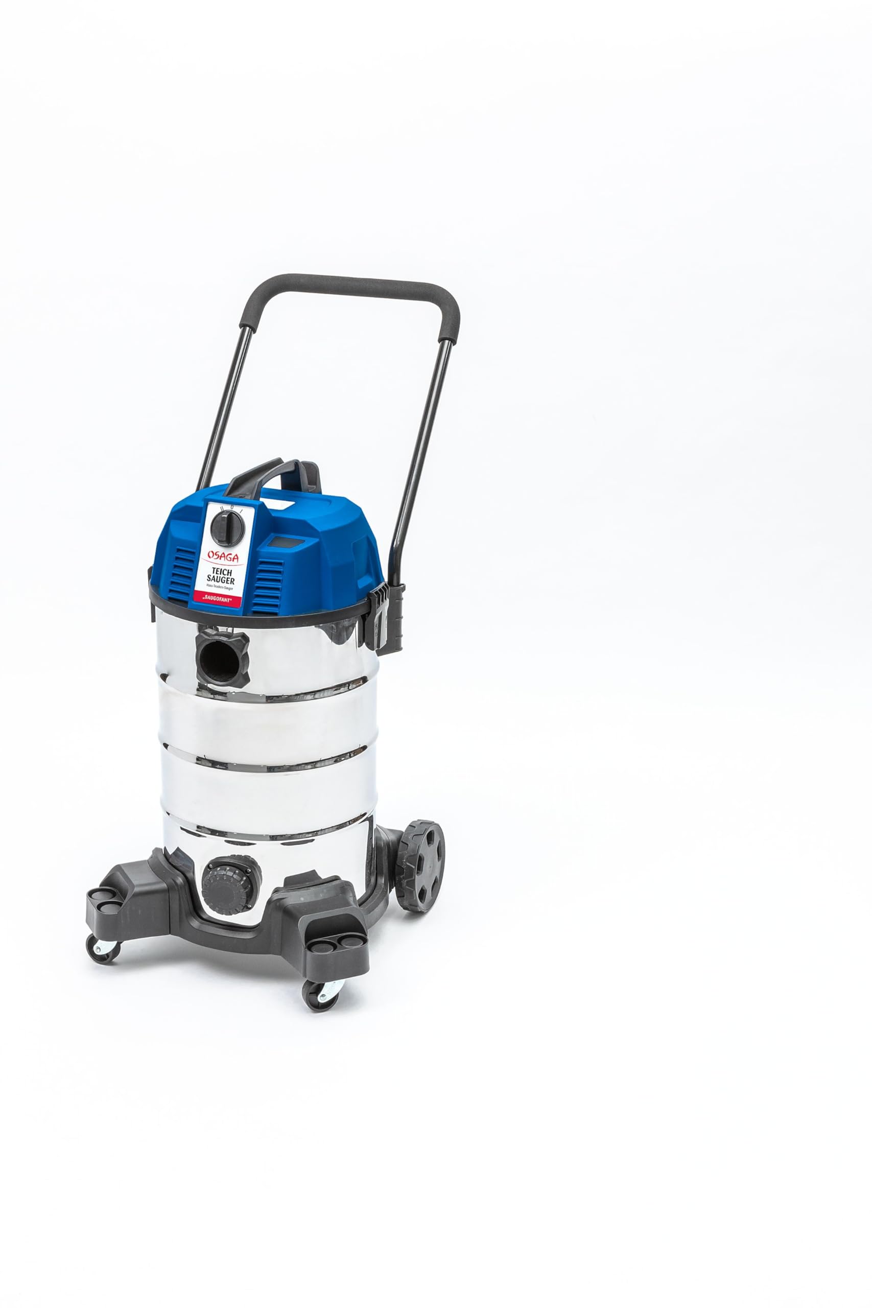 Osaga Teichsauger Saugofant, Schlammsauger Non-Stop, 2000 Watt, mit Zubehör