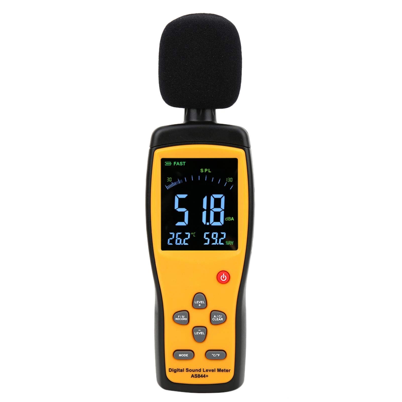 Buy Digital Sound Level Meter, Smart Sensor AS844+ Sound Level Meter Decibel Meter Noise Monitor