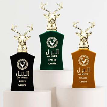 Lattafa Al Noble Ameer, Wazeer, Safeer EDP Spray 100ML (3.4 OZ) Exude Masculinity With These Compelling Fragrances. (COLLECTION)
