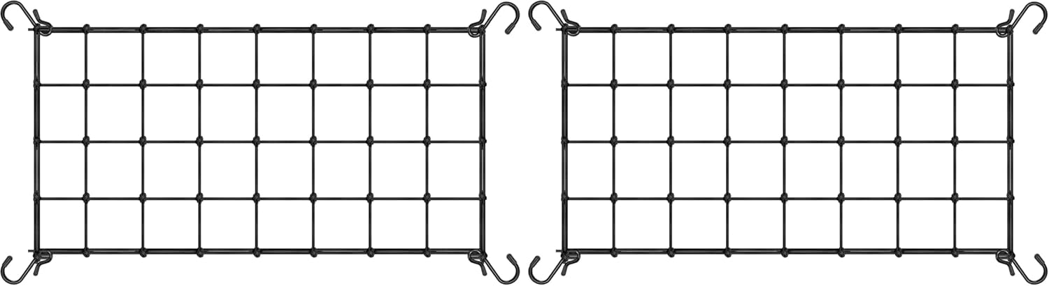 VIVOSUN 2 x 4Ft. Elastic Trellis Netting with 4 Hooks for Climbing Plants, Vegetables, Fruits, and Flowers, 2-Pack