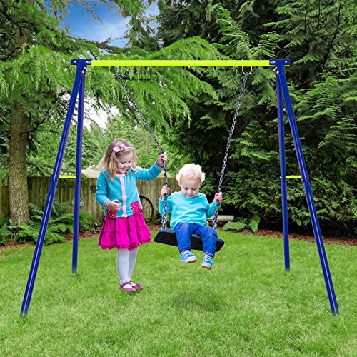 Dripex Schaukelgestell Metall Schaukel Gestell Schaukelgerüst für