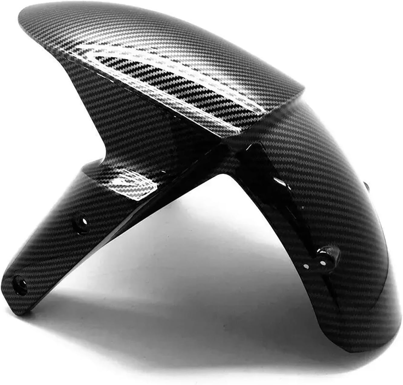 Front Tire Fender Guard Hugger Carbon Fiber Color Compatible with Kawasaki Ninja ZX10R ZX-10R 2011 2012 2013 2014 2015