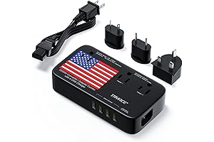 DOACE X11 Travel Voltage Converter 2200W for Hair Dryer