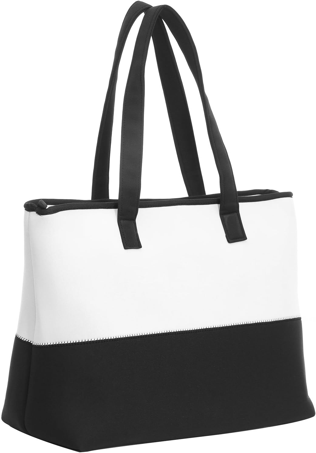 WARUDA LANE Damen Schultertasche Mädchen Handtaschen Soft Premium Leder & Nylon Bowling Bag Hobos Hochwertige Leichte Einkaufstasche Einkaufstaschen Wasserdichte Top-Griff Taschen Strandtasche