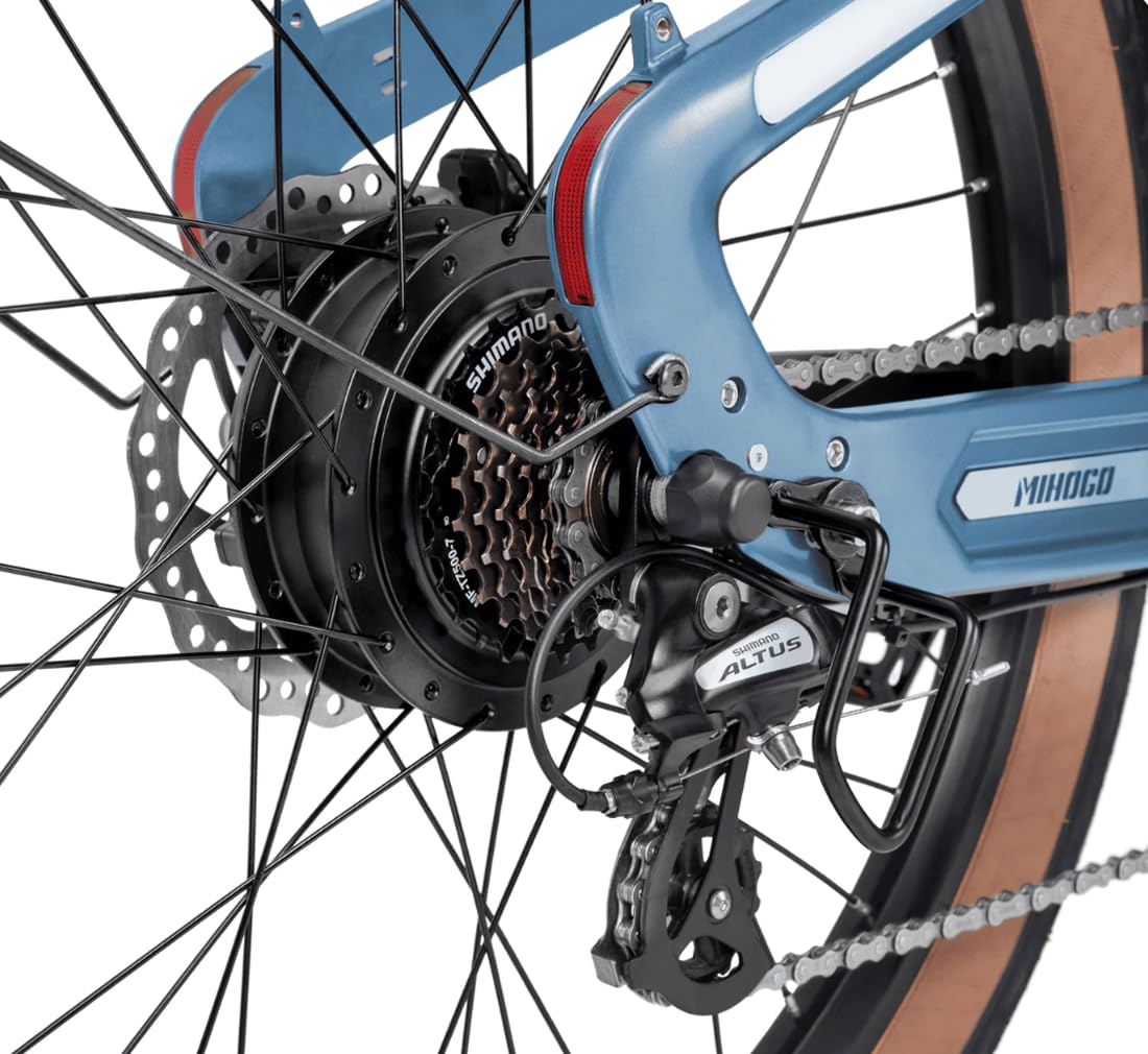 Vélo électrique à air comprimé, double batterie amovible, autonomie de 206 km, 250 W | Vélo électrique tout-terrain 26 pouces