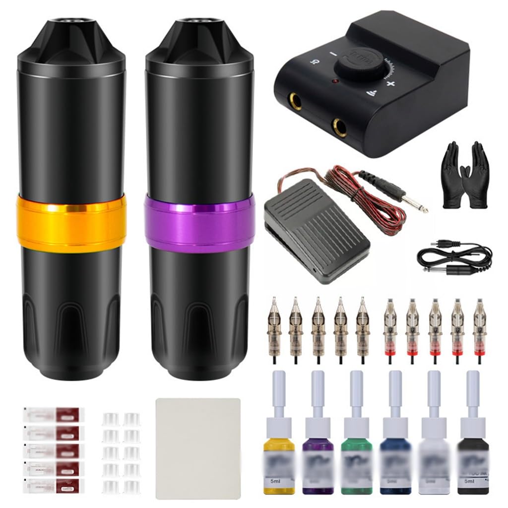 Tattoo Machines Beginner Professional Tattoo Machine Complete Set of Cutting And Fogging Machine Tattoo Equipment
