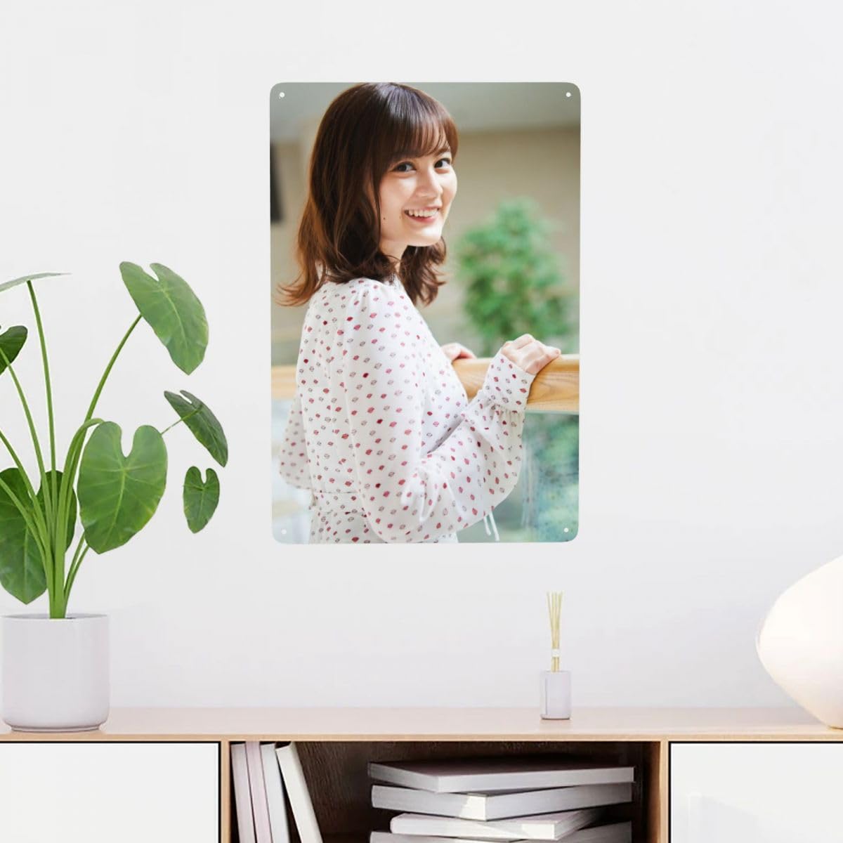 Amazon.co.jp: 生田絵梨花 ブリキの絵 ブリキ看板 金属ポスター 装飾鉄