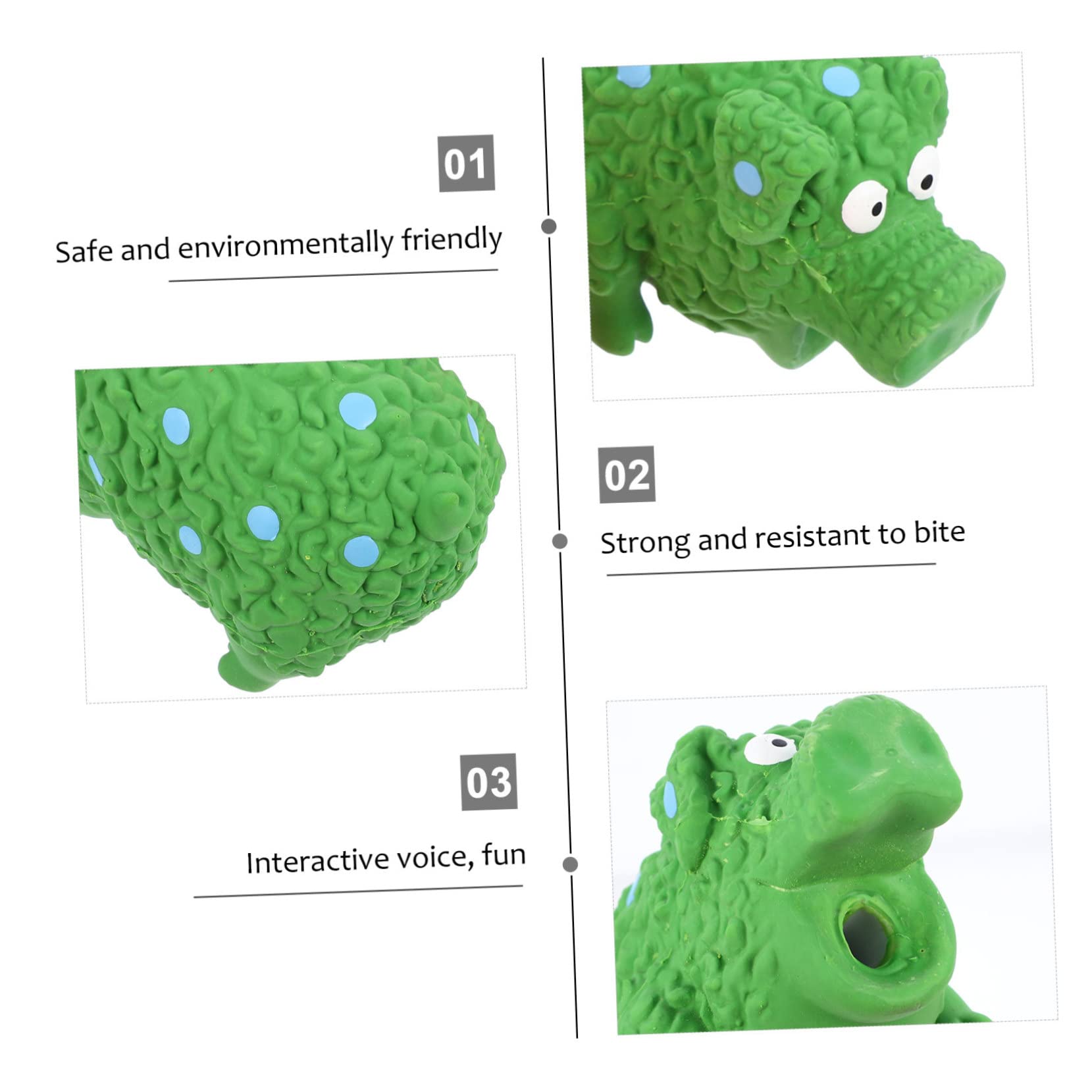 Toddmomy 4piezas Juguetes para De Squeaky Interactivos y Resistentes para Limpiar Dientes y Entrenamiento De