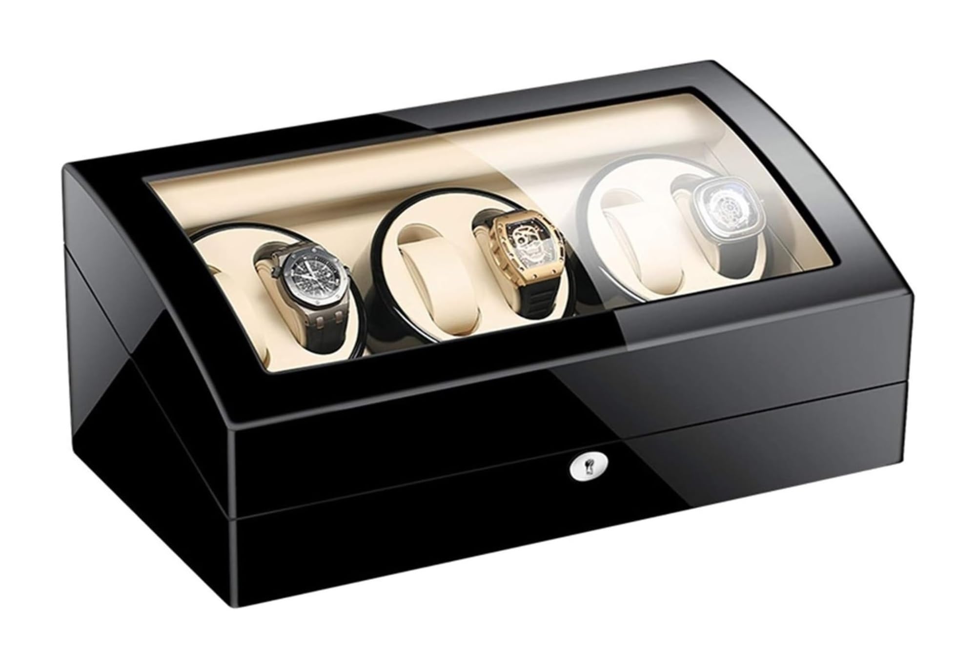 YNIYUJKL Watch Box Automatic 6+7 Watch Winder Box Quiet Motor Independently Controlled Settings Watches Display Stora Accessories Watch Case