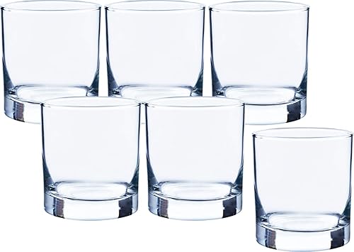 Miniatura 7 de Toyo Sasaki Glass On The Rock Glass, 9.5 onzas líquidas (9.3fl oz), vaso, fabricado en Japón, apto para lavavajillas, juego de 6